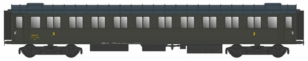 REE Modeles VB-50271 - French SNCF PAssenger Car C10 N°11979 Era III